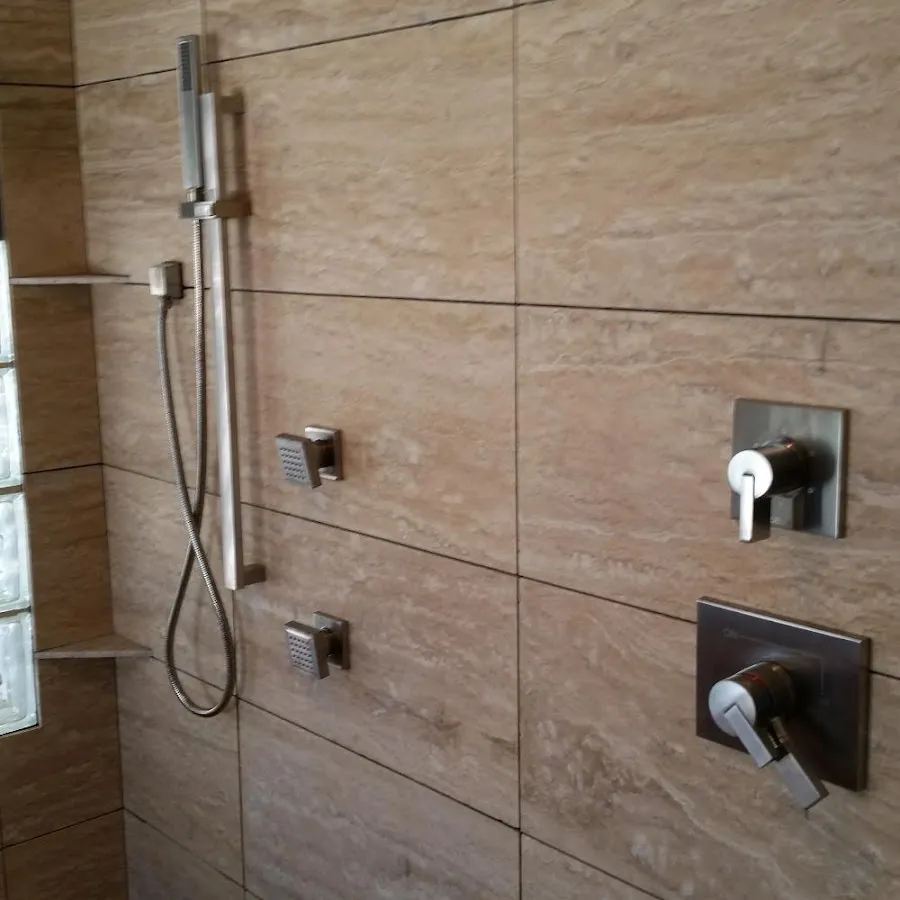 Shower fixture installation for Frozen Pipe Repair in Loudon